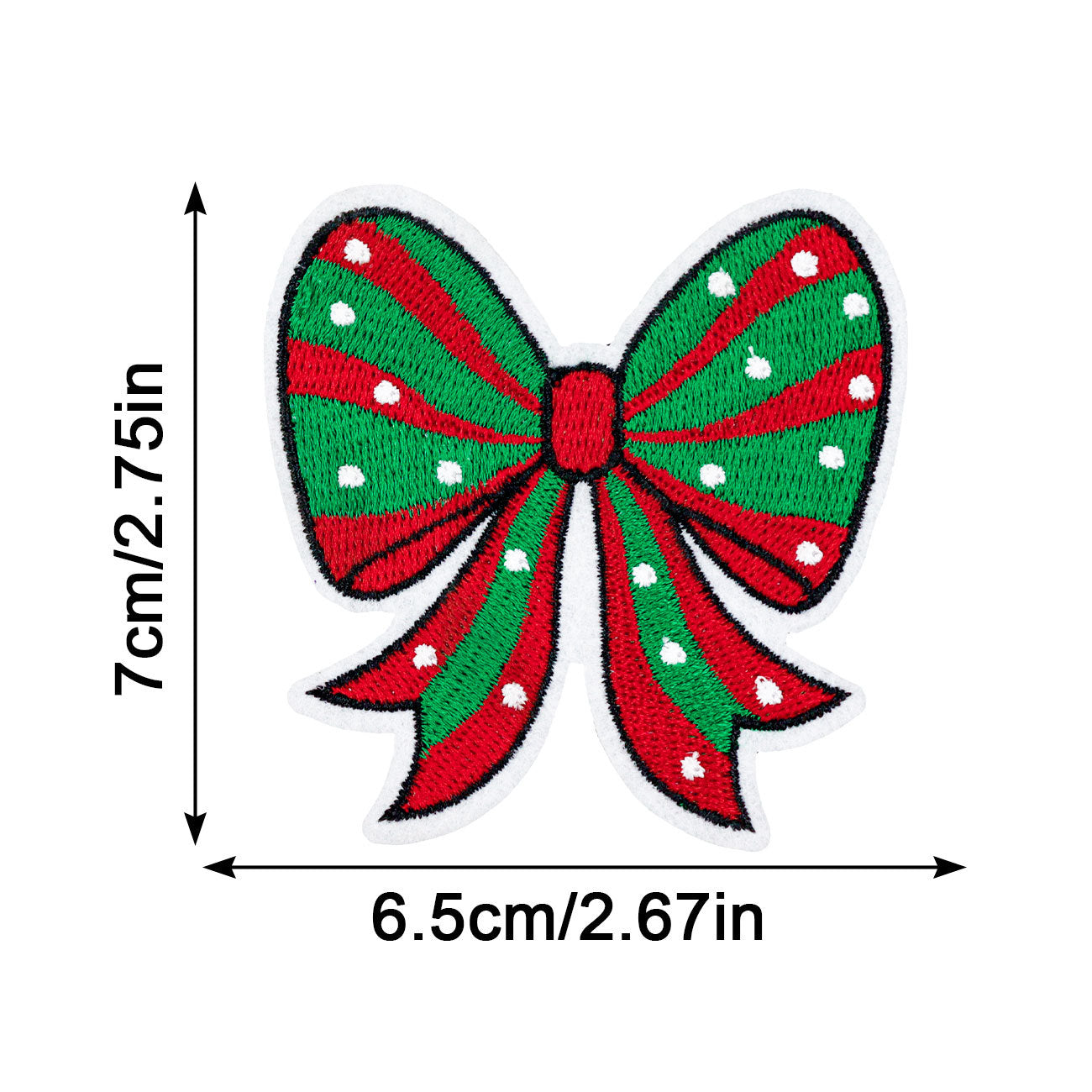 Wholesale Christmas embroidery patch Christmas cloth patch HOHOHO MERRYCHRISAMAS clothing accessories hot stamping label